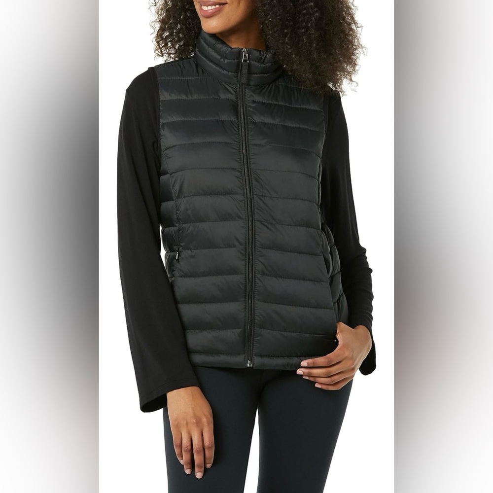 Amazon Essentials Black Puffer Vest